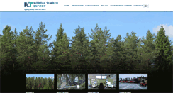 Desktop Screenshot of nordictimber.nl